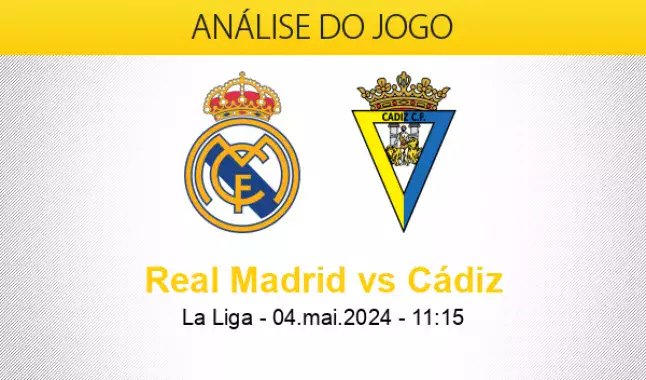 Prognóstico Real Madrid Cadiz