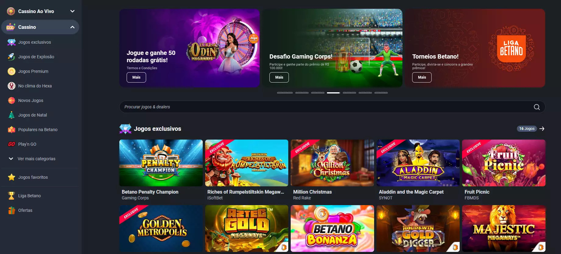 Betano Casino: veja os jogos que a plataforma oferece 