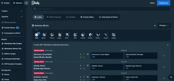 Apostas esportivas no Stake