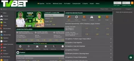 Apostas esportivas na TVBet