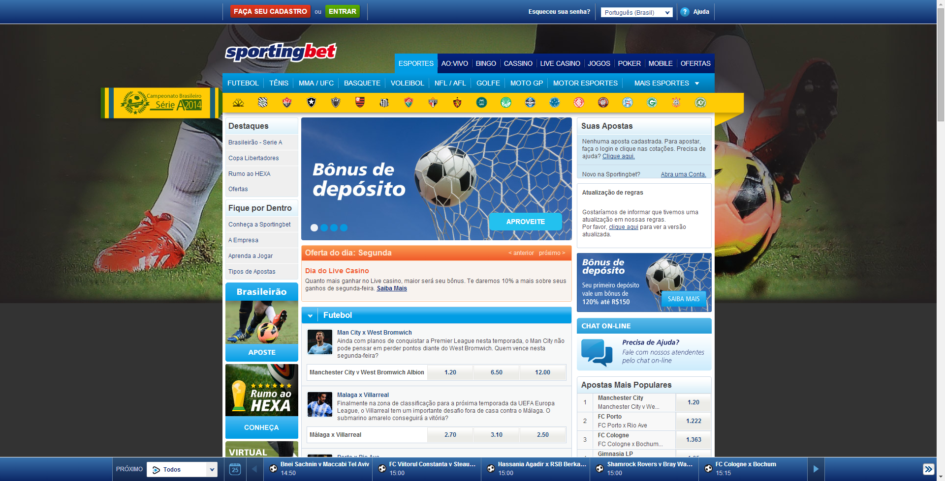 sportingbet minimo deposito