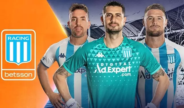 Camisa Jogador Racing Club Avellaneda 2022 Kappa Sem Número