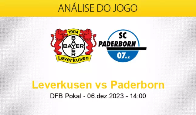 Prognóstico Bayer Leverkusen Paderborn