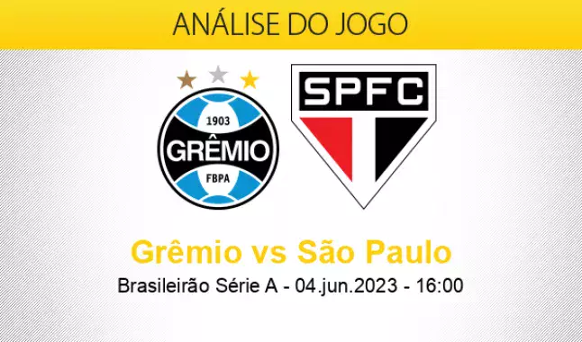 PRÉVIA: São Paulo x Grêmio; confira análise e principais estatísticas