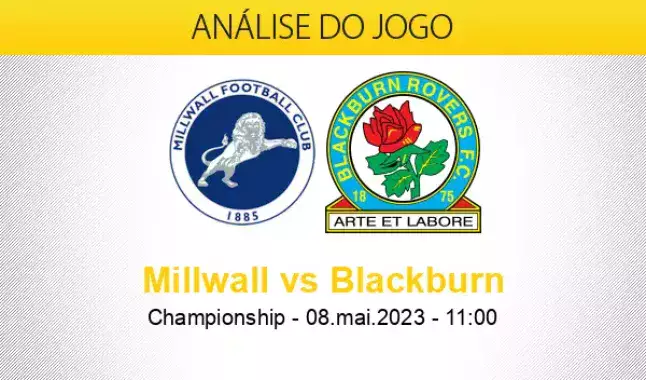 Millwall x Blackburn Rovers FC » Placar ao vivo, Palpites, Estatísticas +  Odds