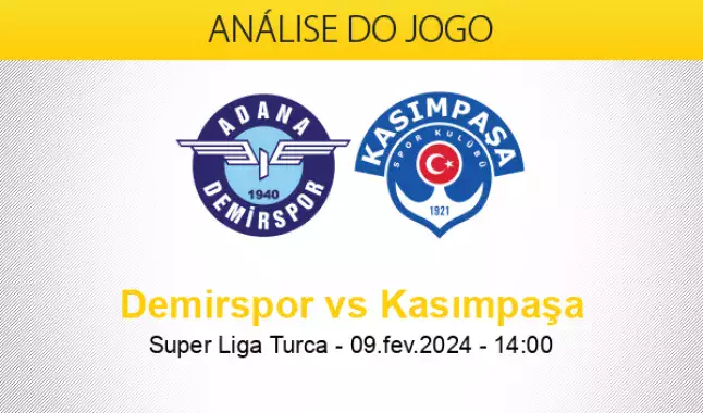 Prognóstico Adana Demirspor Kasimpasa