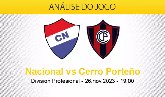 NACIONAL ASUNCION x CERRO PORTEÑO AO VIVO - CAMPEONATO PARAGUAIO