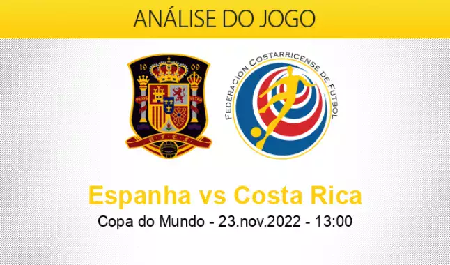 Espanha x Costa Rica: veja prognósticos para jogo da Copa do Mundo -  Superesportes