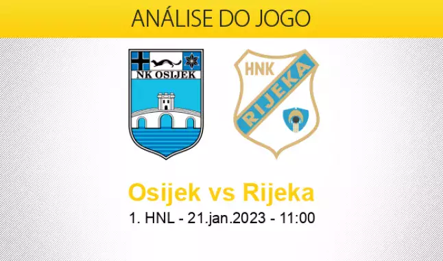 NK Osijek x HNK Rijeka » Placar ao vivo, Palpites, Estatísticas + Odds