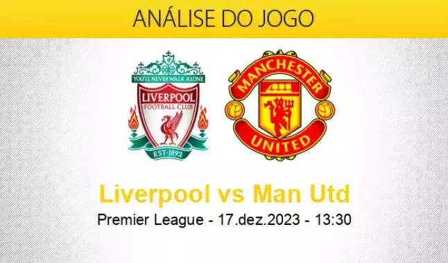 17ª RODADA DA PREMIER LEAGUE: LIVERPOOL X MANCHESTER UNITED 