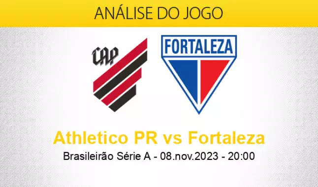 Athletico PR x Fortaleza ao vivo 08/11/2023 - Brasileirão Série A