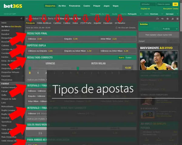 empate anula a aposta bet365