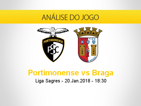 Análise: Portimonense vs Braga (20 janeiro 2018) • Academia das Apostas