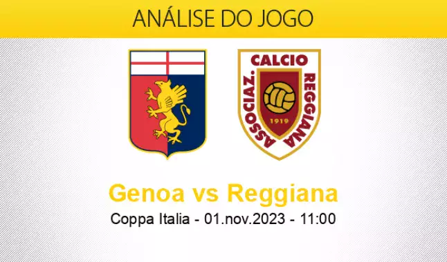 Genoa - AC Reggiana 1919 pronostico Coppa Italia