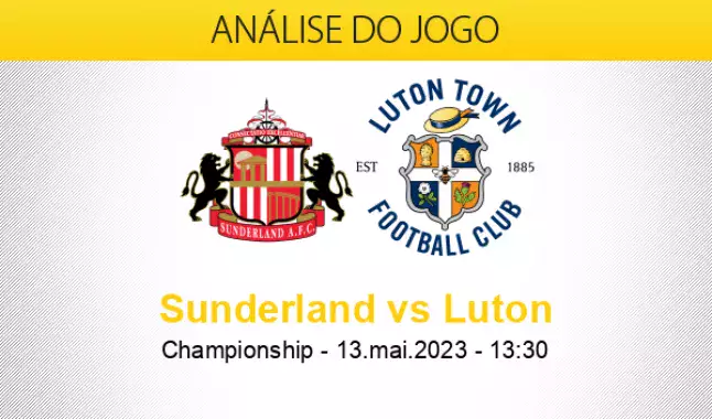 Luton Town x Sunderland » Placar ao vivo, Palpites, Estatísticas +