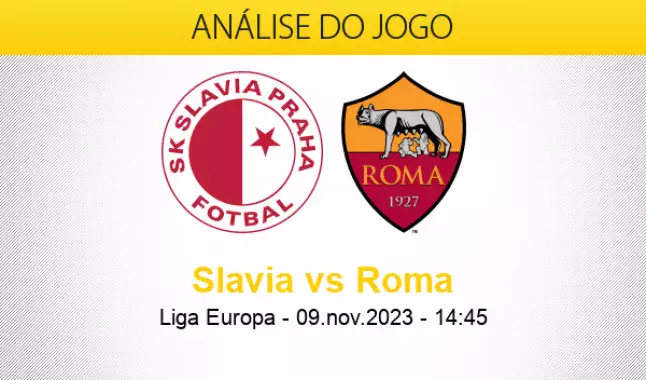 Roma x Slavia Praga: onde assistir ao vivo, provável escalação