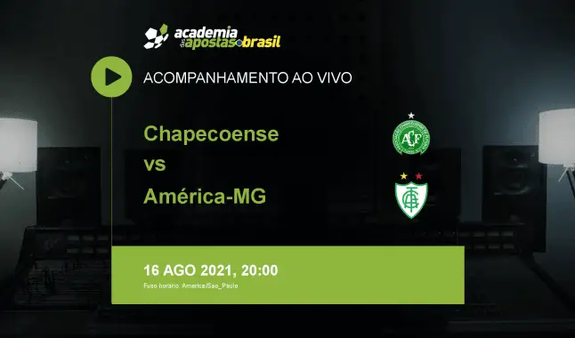 Chapecoense América-MG livestream | Brasileirão Série A | 16 agosto 2021