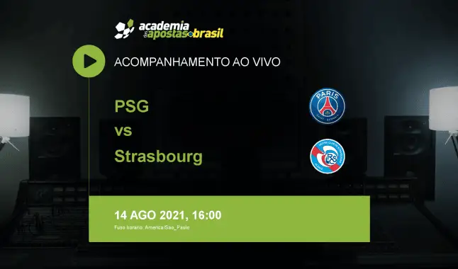 PSG Strasbourg livestream | Ligue 1 | 14 agosto 2021