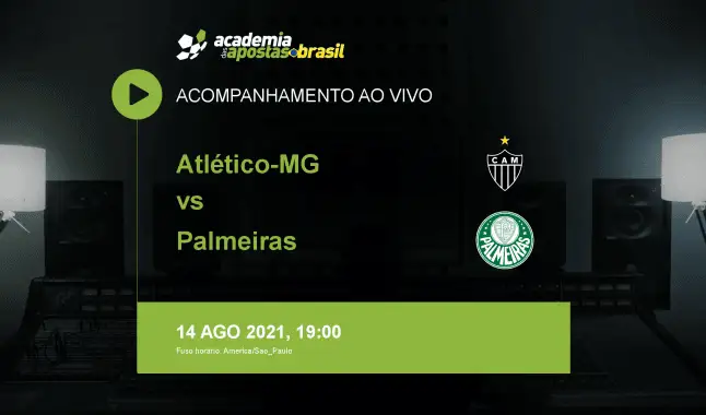 Atlético-MG Palmeiras livestream | Brasileirão Série A | 14 agosto 2021