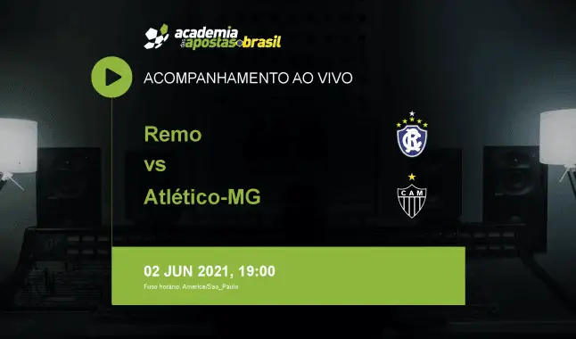 Remo Atlético-MG livestream | Copa do Brasil | 02 junho 2021