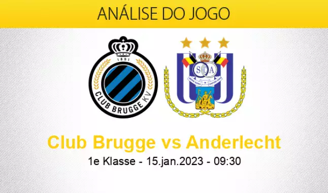 Prognóstico Club Brugge Anderlecht