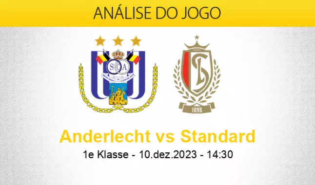 Prognóstico, palpite e dicas: RSC Anderlecht vs Standard Liège 10/12
